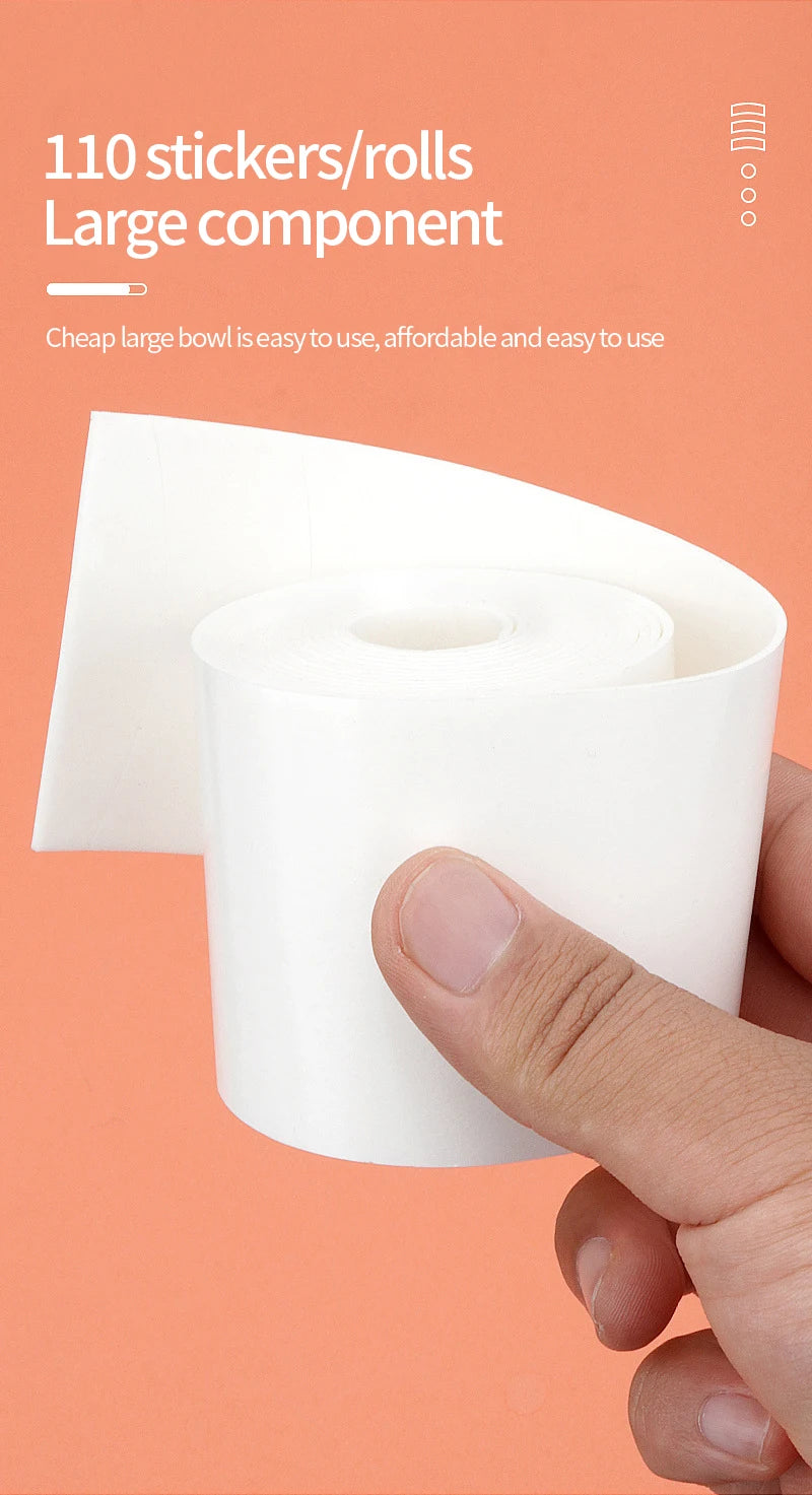 Bandelettes Mousse Sous Cils – Rouleau 110 Pcs | Accessoires Extension & Lift