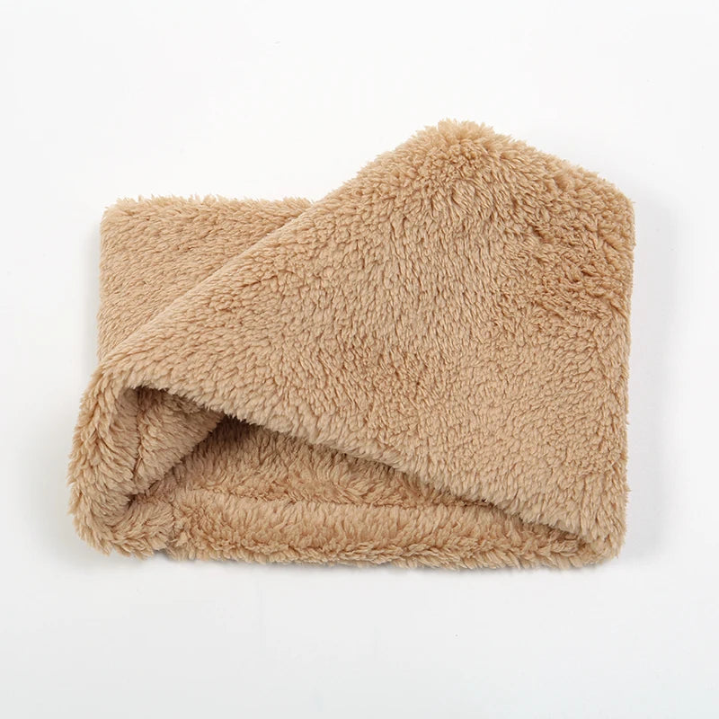Warmer Kaschmir-Halswärmer Winter – Dickes Fleece-Loop-Schal | Gesichts- & Nackenwärmer | Herren, Damen & Kinder | Outdoor & Sport