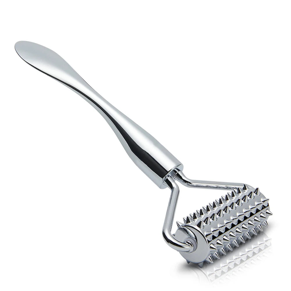 Stick Masseur Visage & Yeux 2-en-1 – Applicateur Crème Anti-Rides & Cernes | Lifting Facial | Spatule & Mini Cuillère Skincare