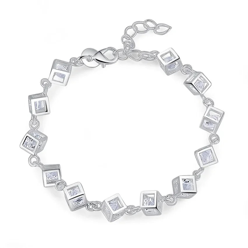 Bracelet Chaîne Torsadée Corde Argent 925 4MM – Unisexe Homme & Femme | Bijou Argent Mode & Élégance Intemporelle | Cadeau Premium