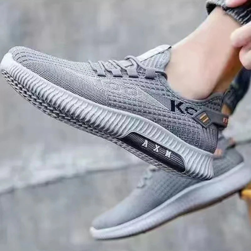 Sneakers Running Homme Semelle Douce Légère – Tennis Casual Sport Printemps Qualité