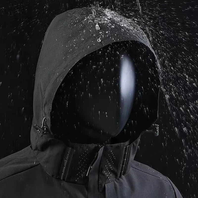 Veste Imperméable Homme Légère Capuche Outdoor Randonnée Coupe-Vent Anti-Pluie Escalade Trekking – Imperméable Sport Nature | Mode Homme Outdoor Premium