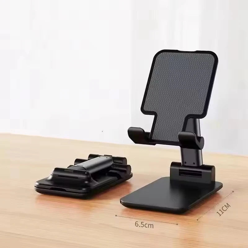 Support Téléphone & Tablette Bureau Pliable Réglable – Universel | Smartphone, iPad & PC