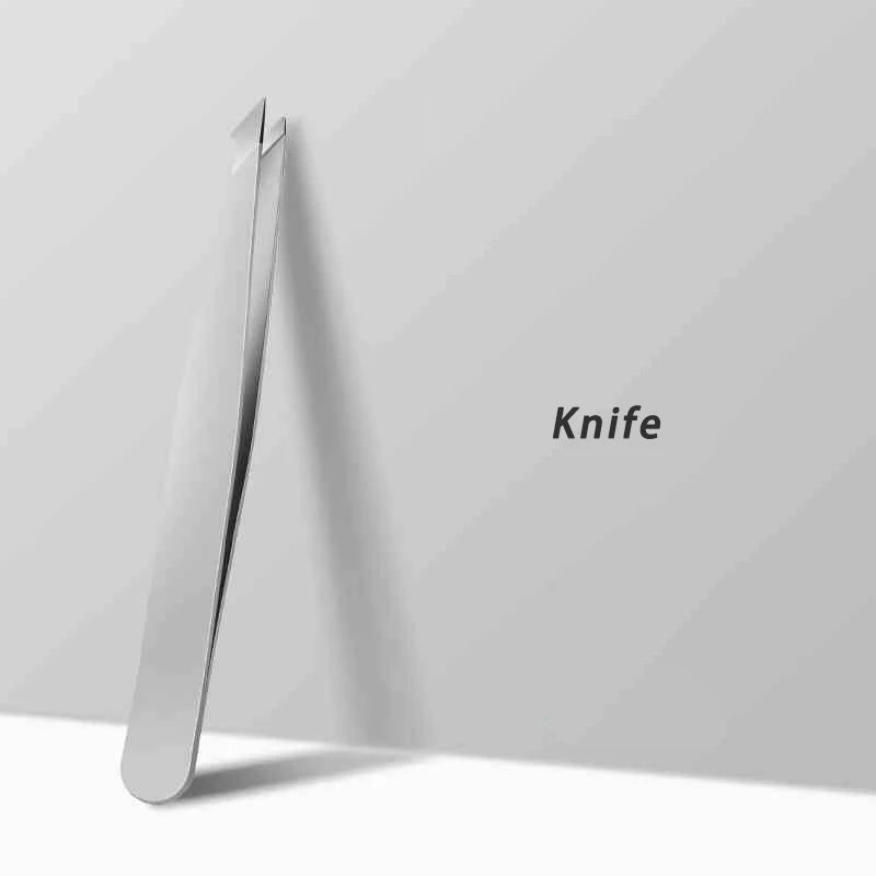 Set Pinces à Sourcils Professionnelles en Inox – 1 à 4 Pcs | Poils Incarnés, Sourcils & Soins Visage