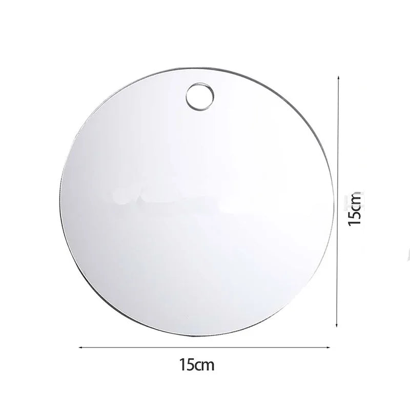 Miroir Anti-Buée Douche – Acrylique | Rasage & Maquillage Salle de Bain & Voyage