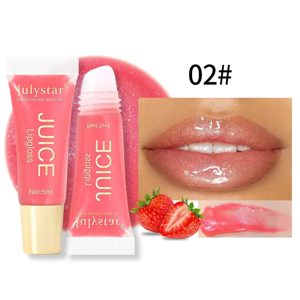 Gloss Lip Oil Nude Brun Repulpant – Hydratant Fruit Transparent | Lèvres Douces & Brillantes