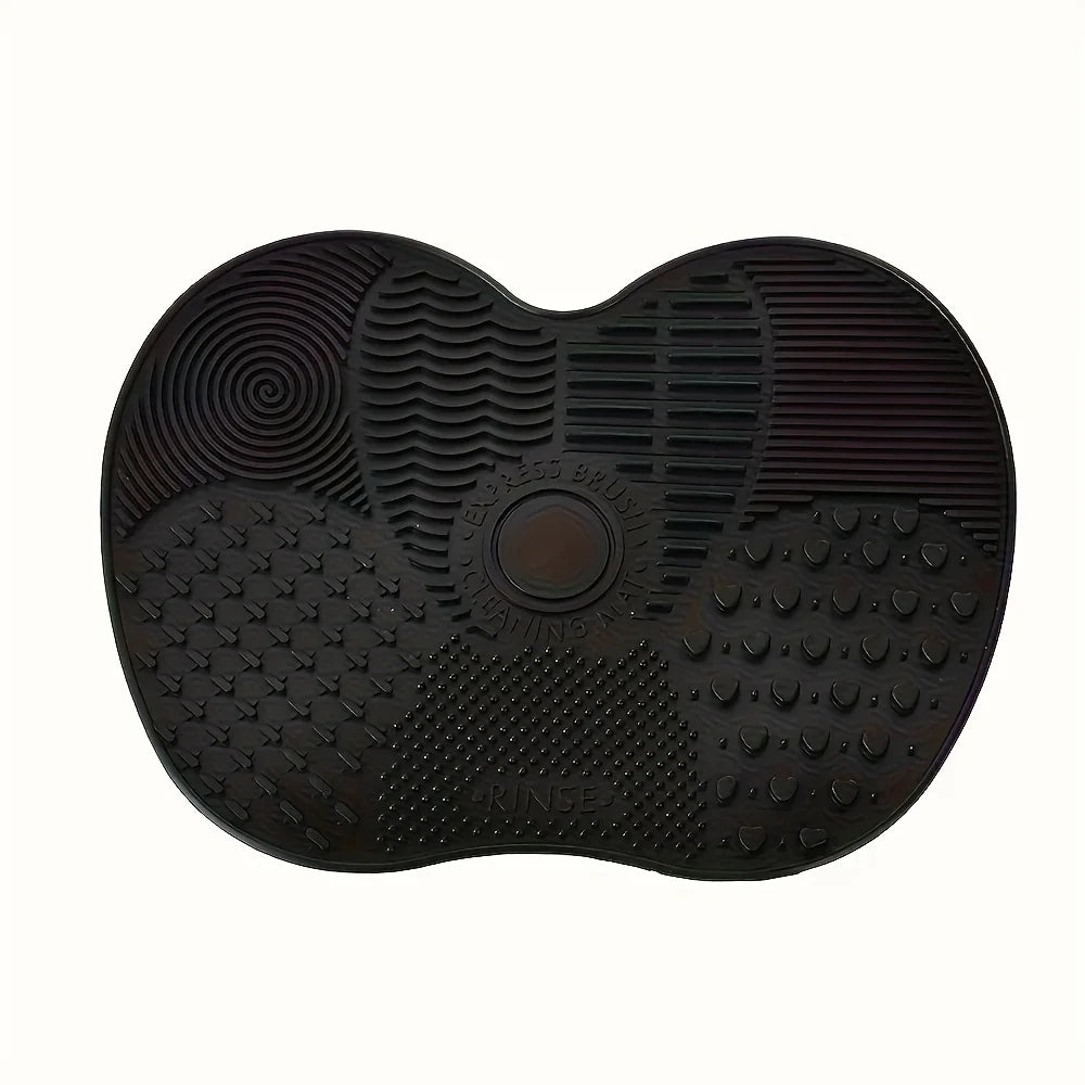 Pad Nettoyage Pinceaux Maquillage Silicone – Forme Pomme | Ventouses & Sans Forméhyde