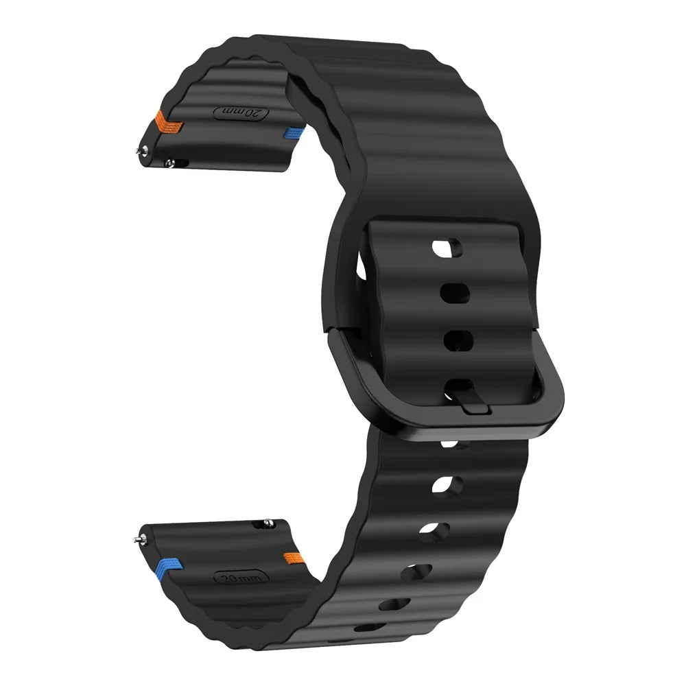 22mm Silikonarmband Xiaomi Watch 2 Pro S4 S3 S2 S1 Active Mi Watch Color 2 – Sportwelle