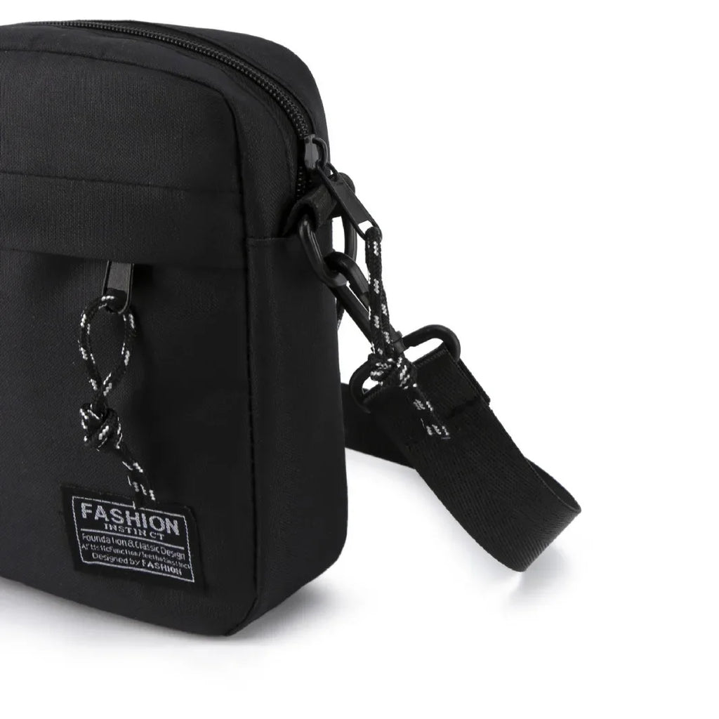 Petit Sac Carré Oxford Unisexe – Sacoche Bandoulière Crossbody Casual Homme Femme