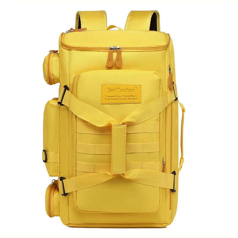 Große Kapazität Sporttasche Reise Rucksack Nass Trocken Trennung Schultertaschen Outdoor Sport Rucksäcke Yoga Fitness Trainingstaschen Pack