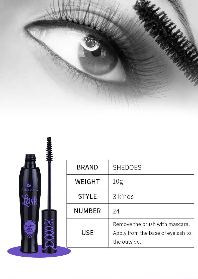Mascara Waterproof Longue Tenue – Formule Squalane Végétal | Cils Volumineux