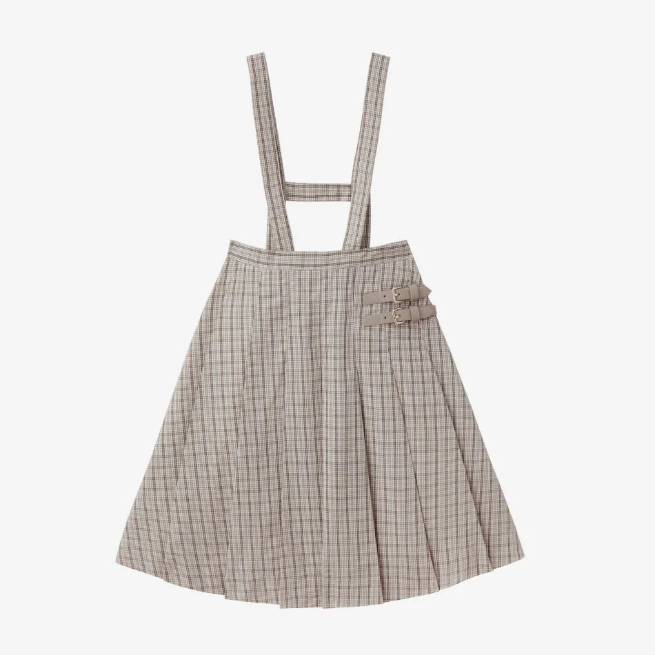 Tenue Assortie Famille – Robe Smockée Carreaux Marron Fille & Pull Tricoté Garçon Collection Heritage