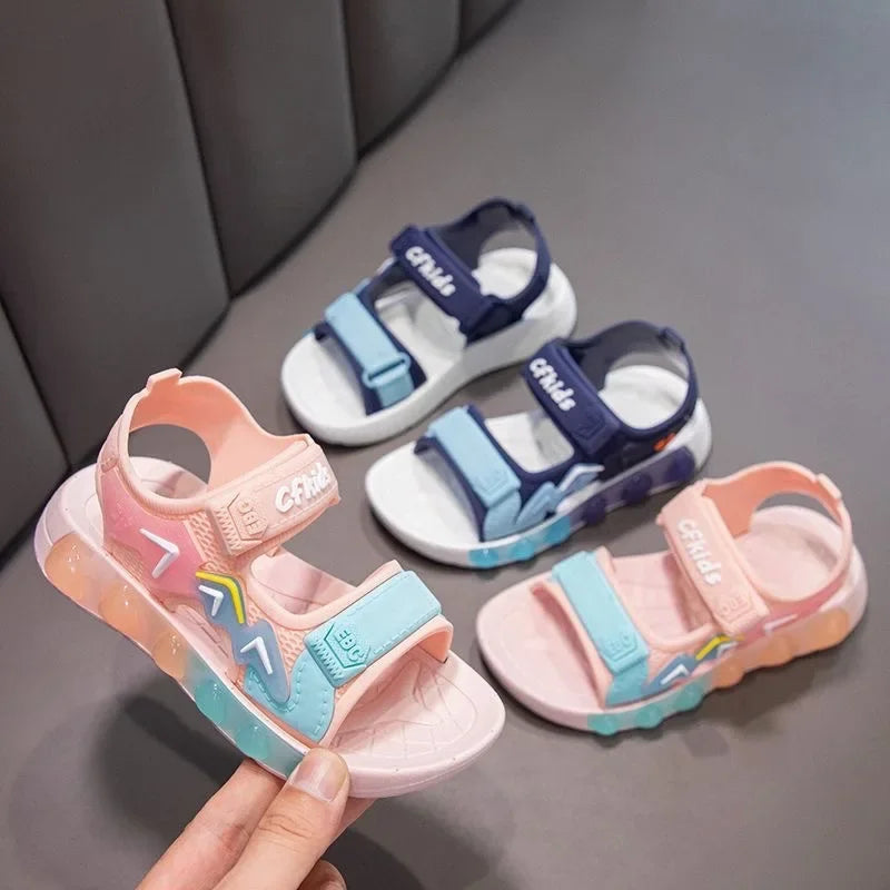 Sandales Enfant Garçon Fille Souples Respirantes – Chaussures Plage Été Antidérapantes Tout-Petits