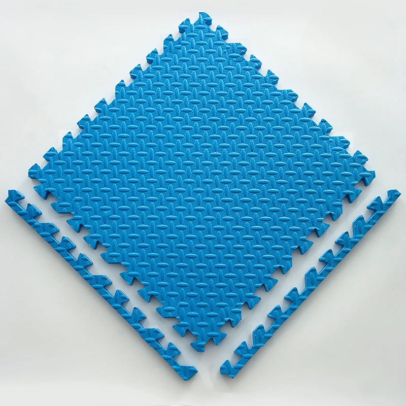 Baby-Puzzlematte aus Schaumstoff, 12-teiliges Set – ineinandergreifende Bodenfliesen für Kinder, 30x30cm, weich