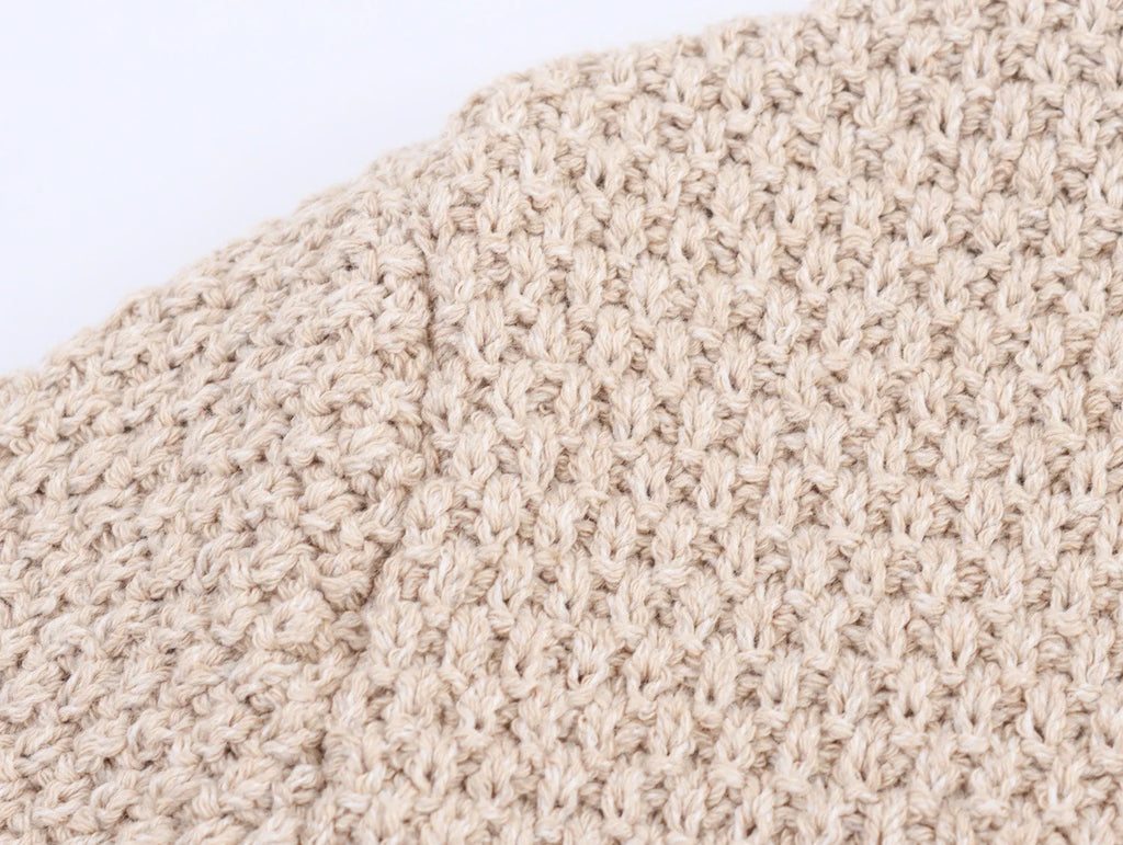 Cardigan Tricoté Col V Style Japonais - Doux Polyvalent Couleur Unie Été Femme | DEEABAE 2025