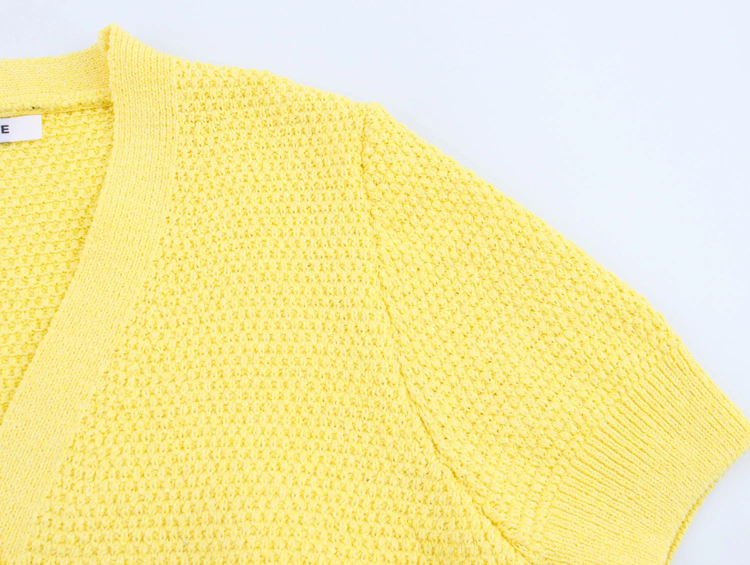 Cardigan Tricoté Col V Style Japonais - Doux Polyvalent Couleur Unie Été Femme | DEEABAE 2025