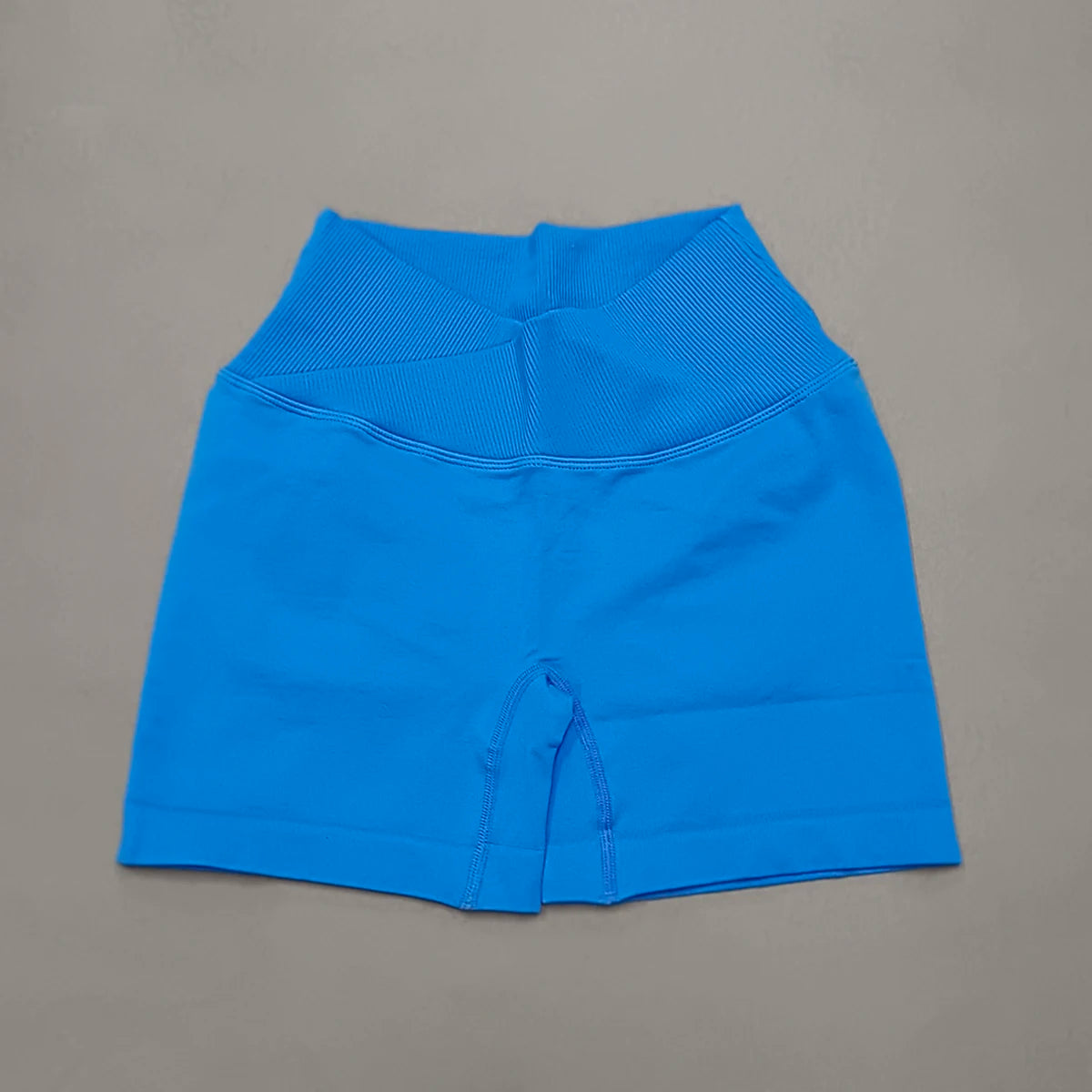 Short Yoga Femme Taille Haute Croisée Gainant Fessier Gym Running Fitness – Short Sport Sculptant Élastique | Mode Athleisure