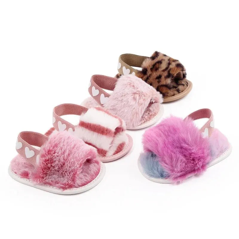 Sandales Bébé Fille Premiers Pas Respirantes Douces – Chaussures Jardin Color Block Mignonne 0-18 Mois