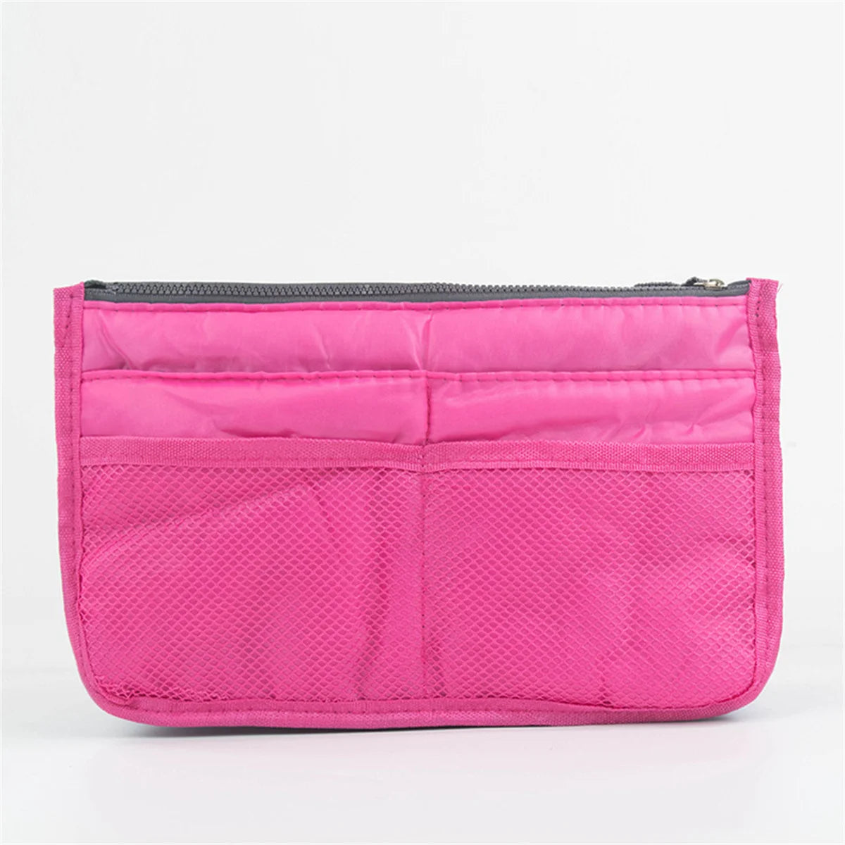 Sac Rangement Bi-Fold Double Zip – Grande Capacité | Organisateur Maquillage & Toilette