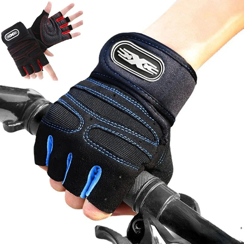 Gants Sport Unisexe Anti-Choc & Anti-Glisse – Protection Poignets | Cyclisme, Randonnée, Musculation & Fitness | Homme & Femme