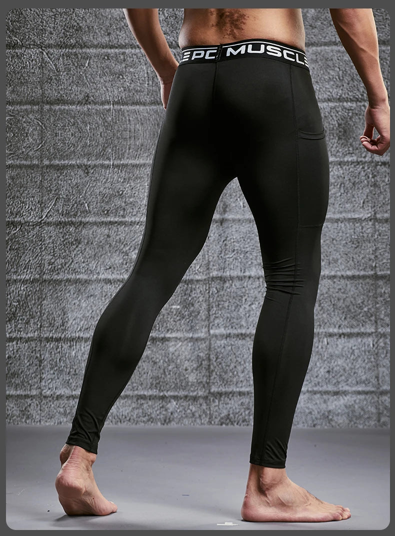 Herren Kompressionsleggings Gym Fitness Laufen Yoga Jogging Skinny Dry Fit Eng Anliegende Sporthose Bequem Leistungsstark Zeitlos – Premium Kompressionsleggings Gym Fitness Laufen Yoga Dry Fit | Herren Sport Kompressionsmode Premium