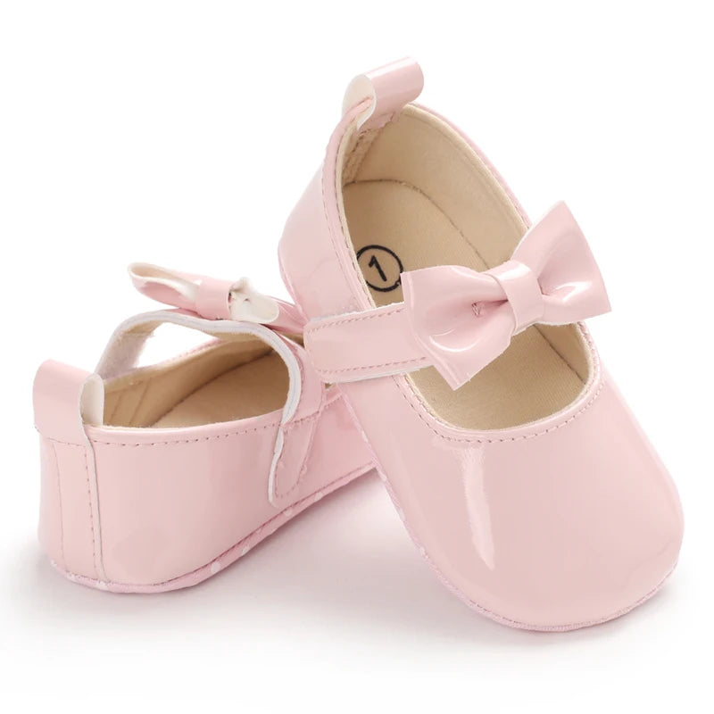 Chaussures Bébé Fille Rose Semelle Souple – Ballerines Légères Confortables Premiers Pas Casual