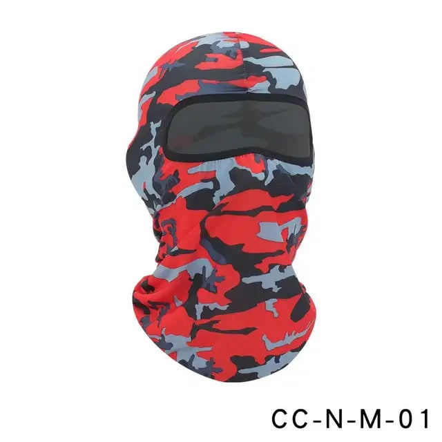 Cagoule Anti-UV Visage Complet - Moto, Vélo, Randonnée & Ski