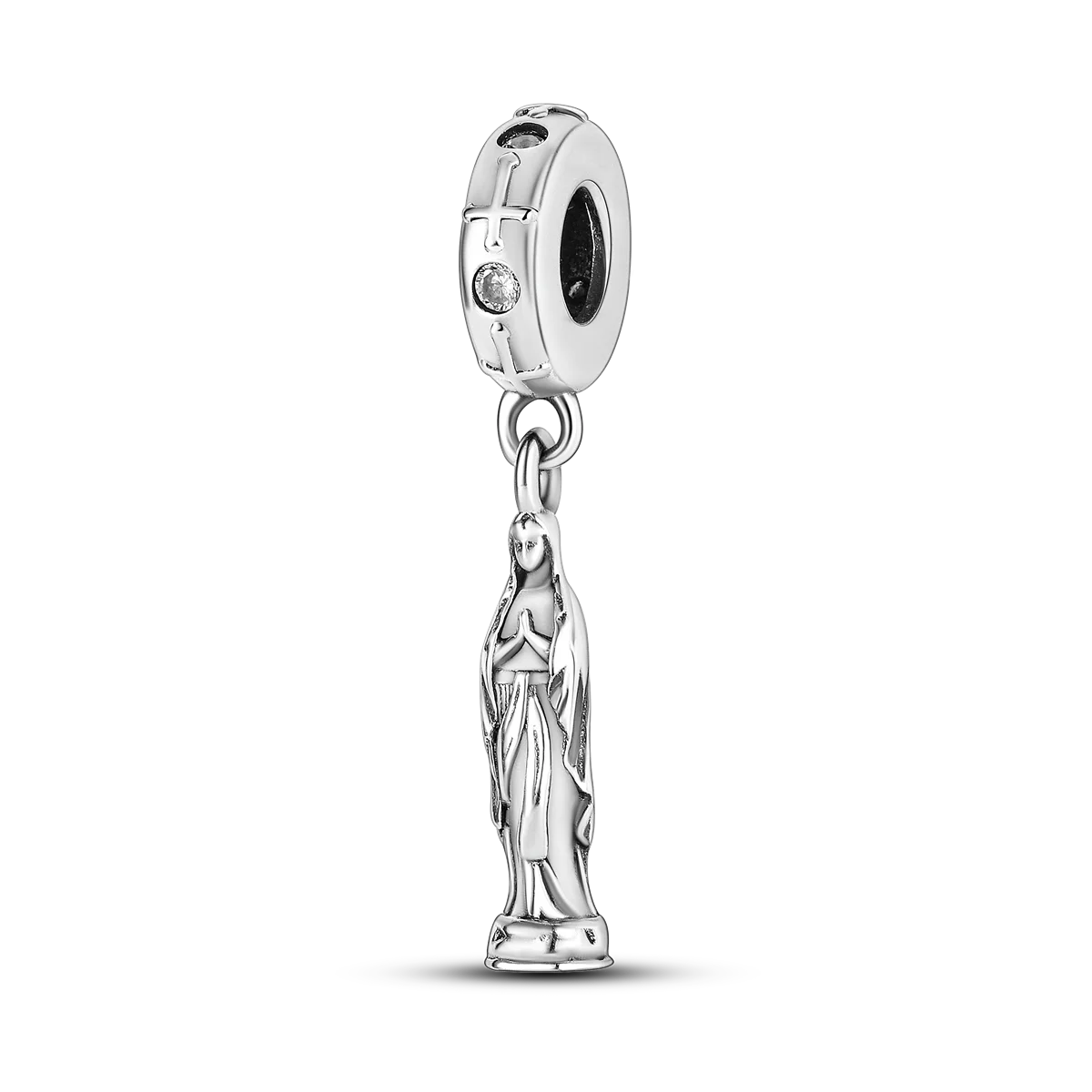 Charm Argent 925 Pendentif Croix, Ange, Pyramide & Pharaon – Breloque Spirituelle & Symbolique DIY | Compatible Bracelet Original | Bijou Personnalisé