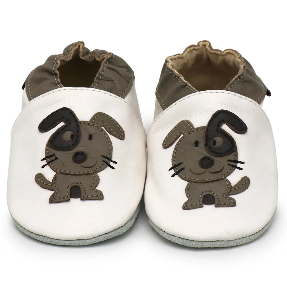 Chaussures Bébé Cuir Mouton Souple Antidérapantes – Premiers Pas Unisexe 0-24 Mois Carozoo