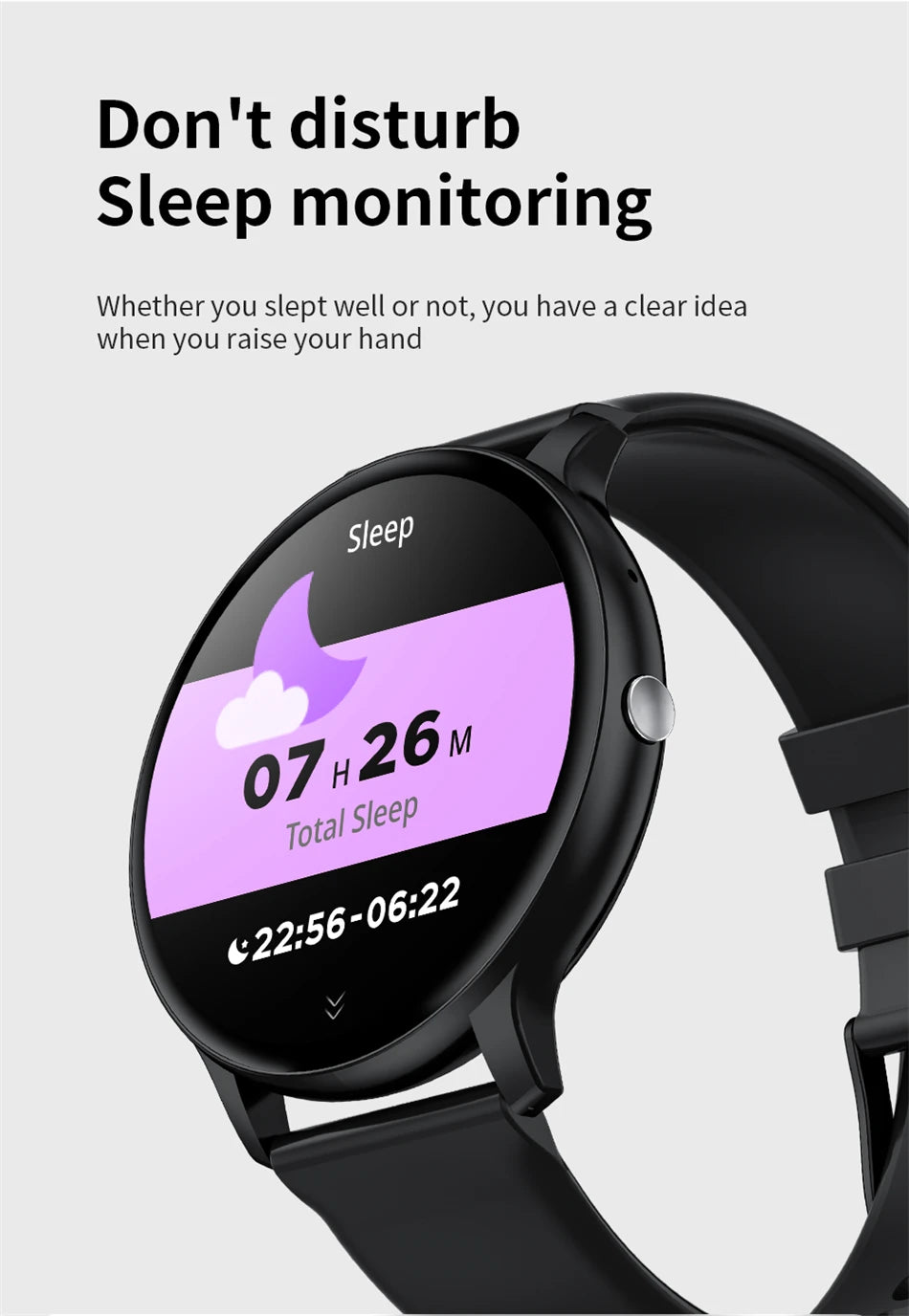 Smartwatch Unisexe 1.39" Appels Messages Sport Calories Météo Cadran DIY Personnalisable Homme Femme Étanche | Smartwatch Unisexe Multifonction Premium