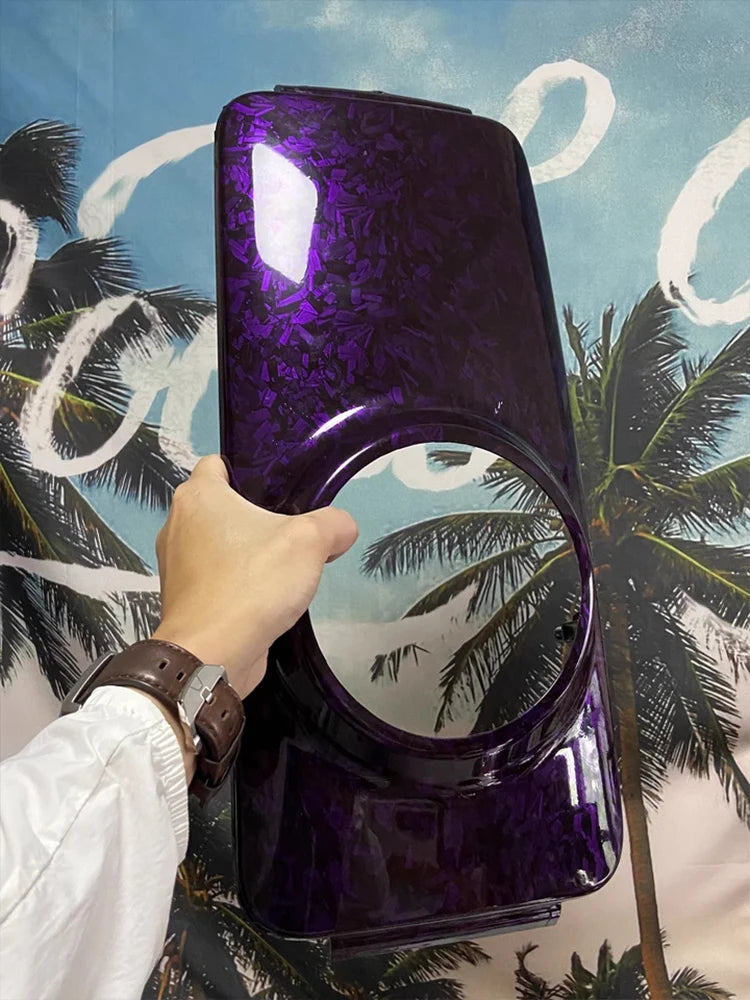Folien Car Wrap Auto Geschmiedete Carbonfaser Laser Glänzend Selbstklebend – Wasserdichter Aufkleber Innenausstattung | Auto-Tuning