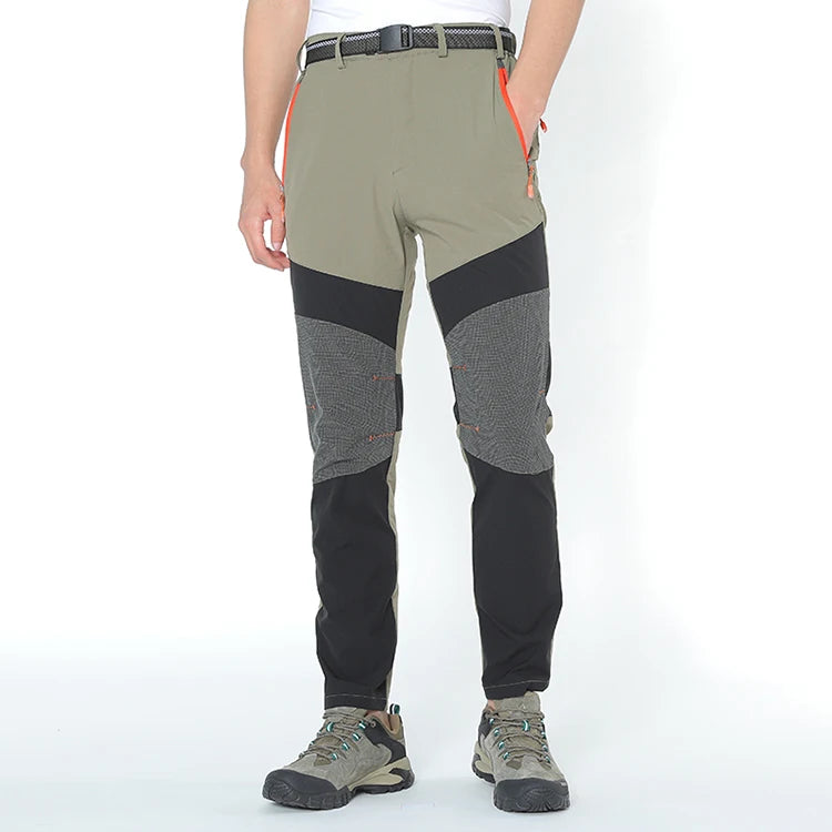 Pantalon Homme Randonnée Outdoor Stretch 4 Directions – Séchage Rapide Léger Respirant Été Alpinisme | Mode Homme Sport Premium
