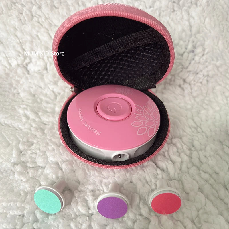 Lime à Ongles Électrique Bébé – Kit Coupe-Ongles Sécurisé Nouveau-Né Enfant Puériculture
