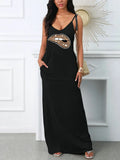 Robe Mini Femme Été Imprimée Bretelles Sexy – Style T-Shirt avec Poche Casual Ample | Été