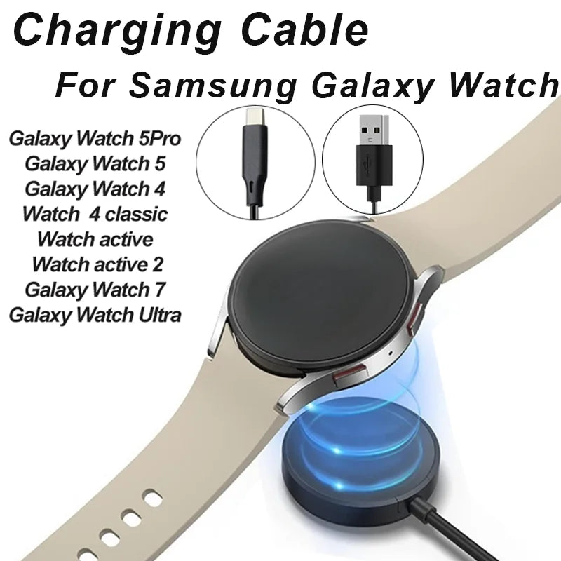 Station de Charge Galaxy Watch Type-C USB Magnétique – Watch Ultra 7 6 5 4 3 Active 2