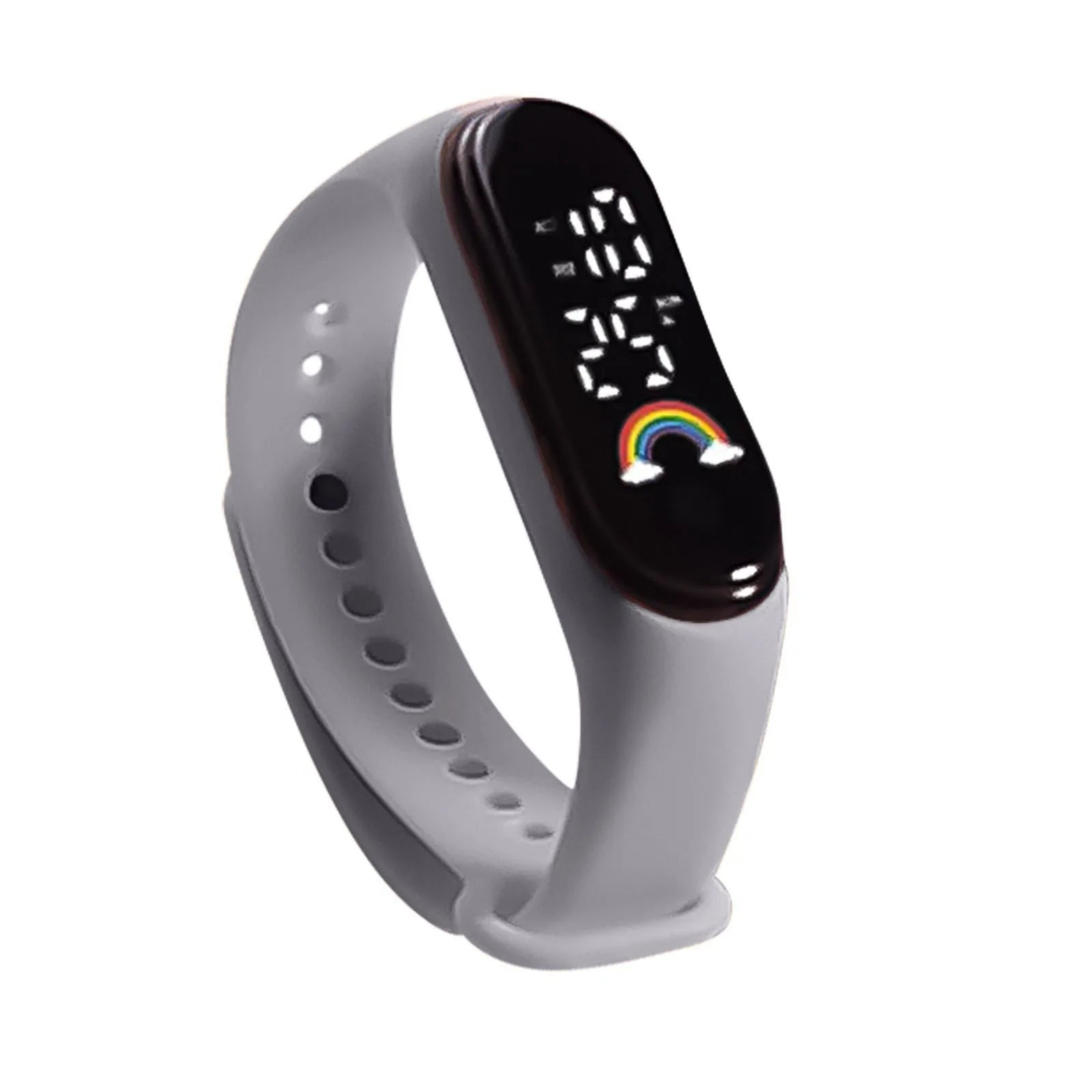Montre Enfant Fille Garçon LED Tactile Sport – Bracelet Électronique Étanche Tendance 2025