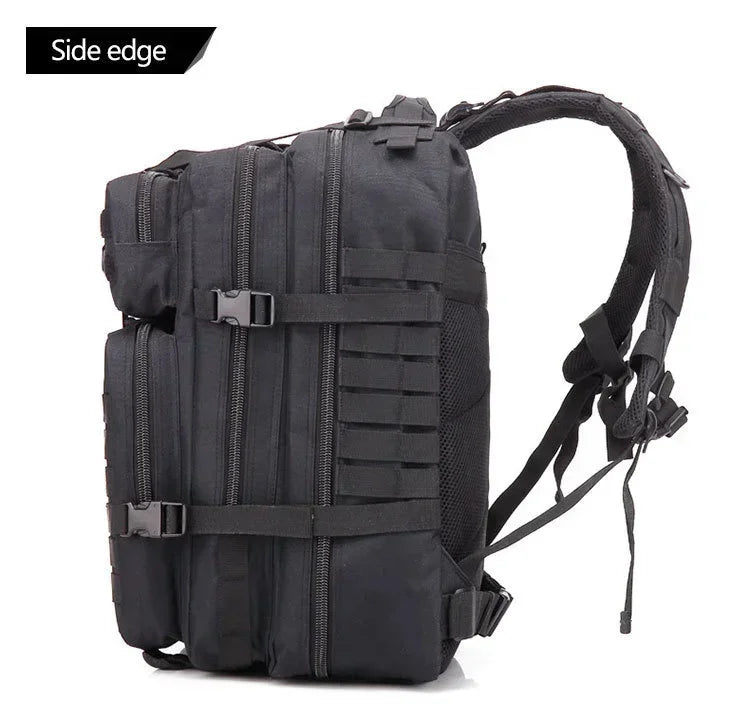 Sac à Dos Tactique Homme 45L – Sac Randonnée Camping Chasse Trekking Molle Militaire