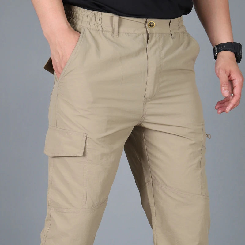 Taktische Cargo-Herrenhose Wasserdicht Schnelltrocknend Militär Outdoor Sommer | Premium Taktische Cargo-Hose