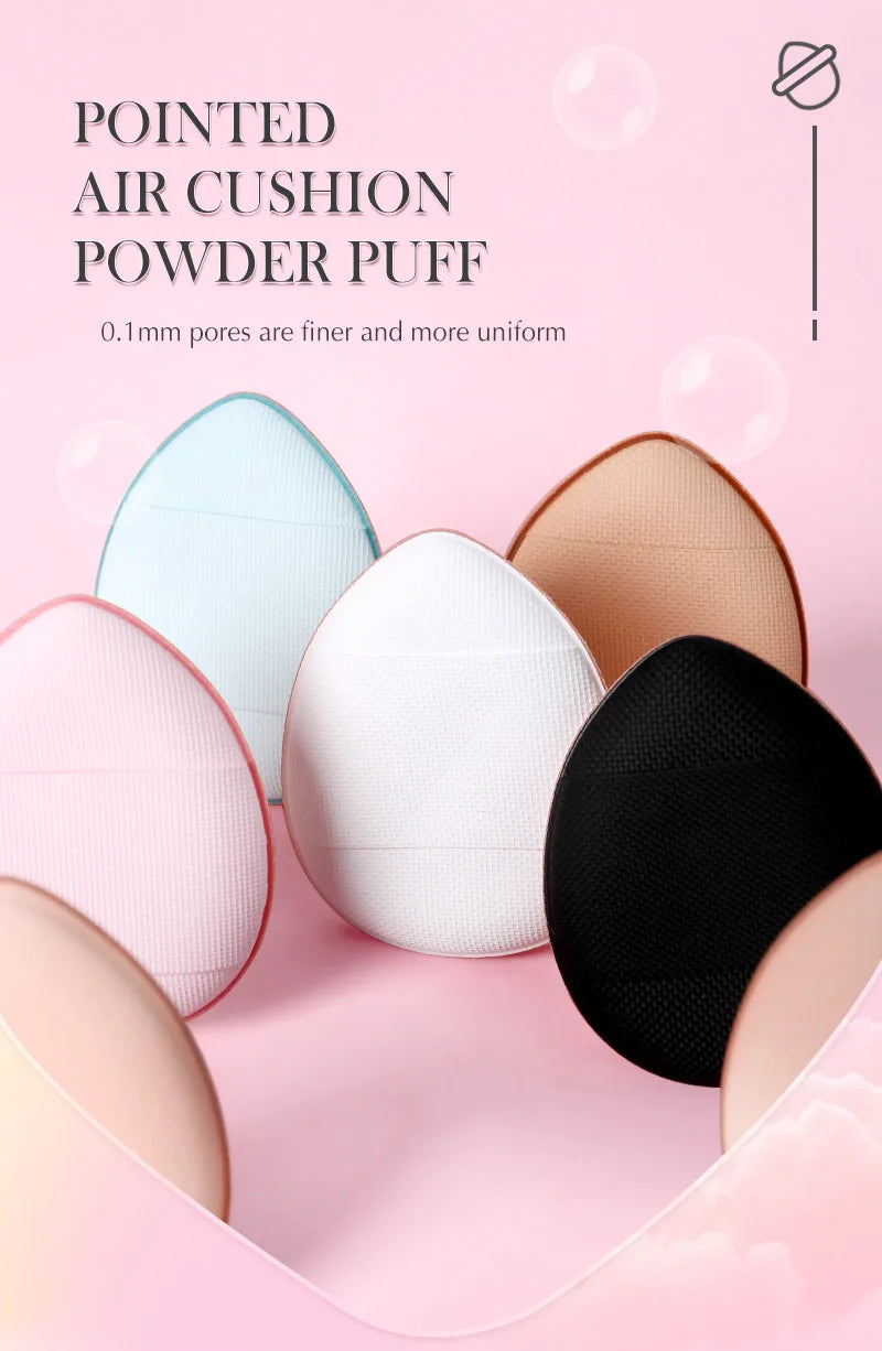 Mini Éponges Doigt Puff Maquillage – Lot 50 ou 100 Pcs | Fond de Teint & Correcteur Air Cushion Sec & Humide