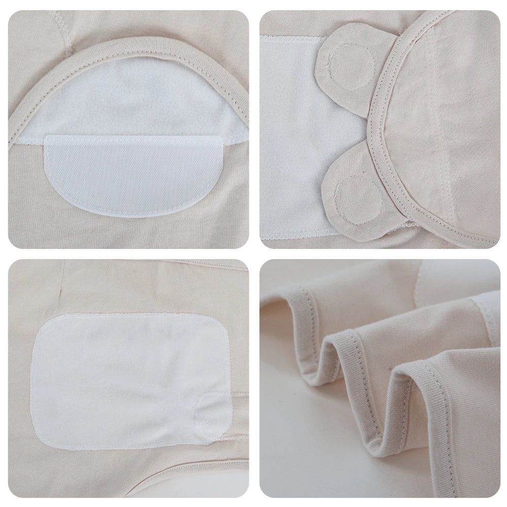 Gigoteuse Bébé Fille 100% Coton – Sac de Couchage Emmaillotage Enveloppe Cocon Nouveau-Né
