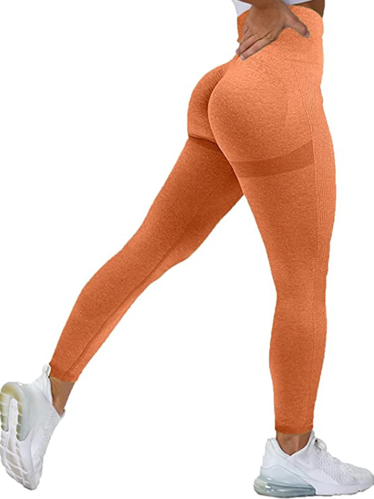 Nahtlose High-Waist Push-Up Leggings für Damen – Formend, Sexy & Bequem | Gym, Fitness & Sport