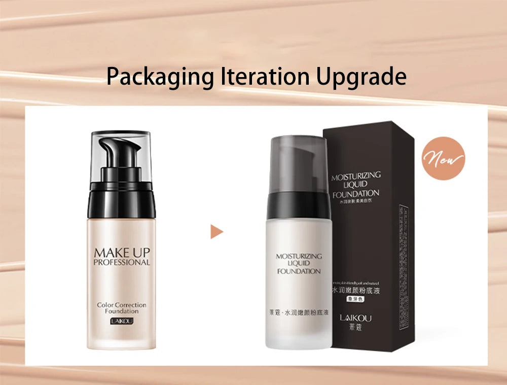 Fond de Teint BB Cream LAIKOU 40g – Correcteur Hydratant Anti-Brillance | Waterproof