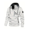 Herren Outdoor-Jacke Winddicht Belüftet Einfarbig Vielseitig Lässig Frühling Herbst Leicht Bequem Stilvoll Zeitlos – Premium Outdoor Winddichte Belüftete Wanderjacke für Herren | Premium Herren Outdoor Mode