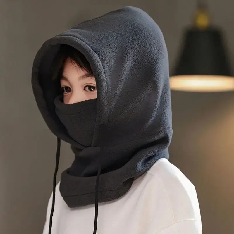 Cagoule Polaire Enfant - Masque, Tour de Cou & Bonnet 3-en-1 Hiver