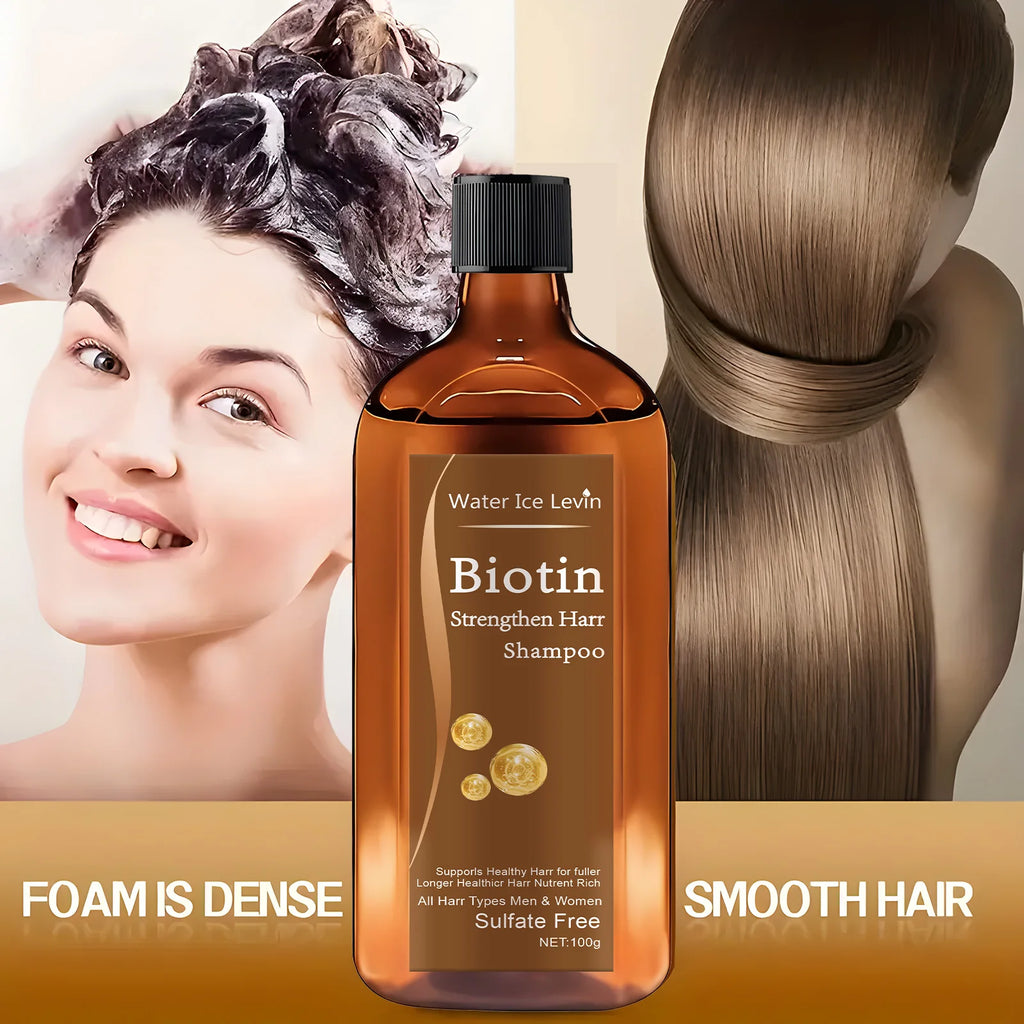 Shampooing Biotine Croissance Capillaire Anti-Chute – Traitement Épaississant & Rééquilibrant | Homme & Femme