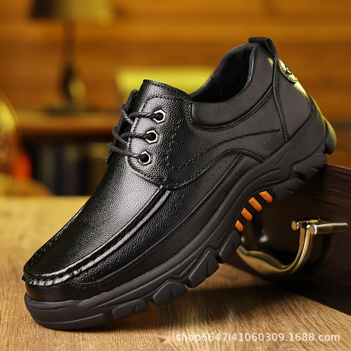 Chaussures Business Cuir Léger Homme – Casual Confortables Senior & Adulte Vente Directe