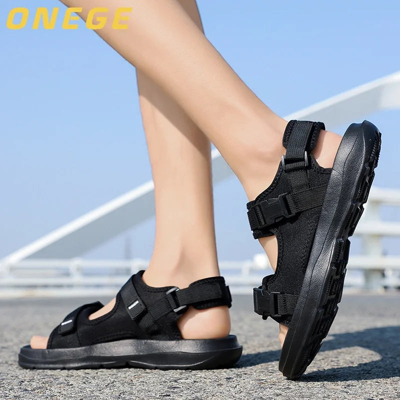 Sandales Sport Homme Non-Slip Conduite Plage Été – Résistantes Semelle Douce Tendance