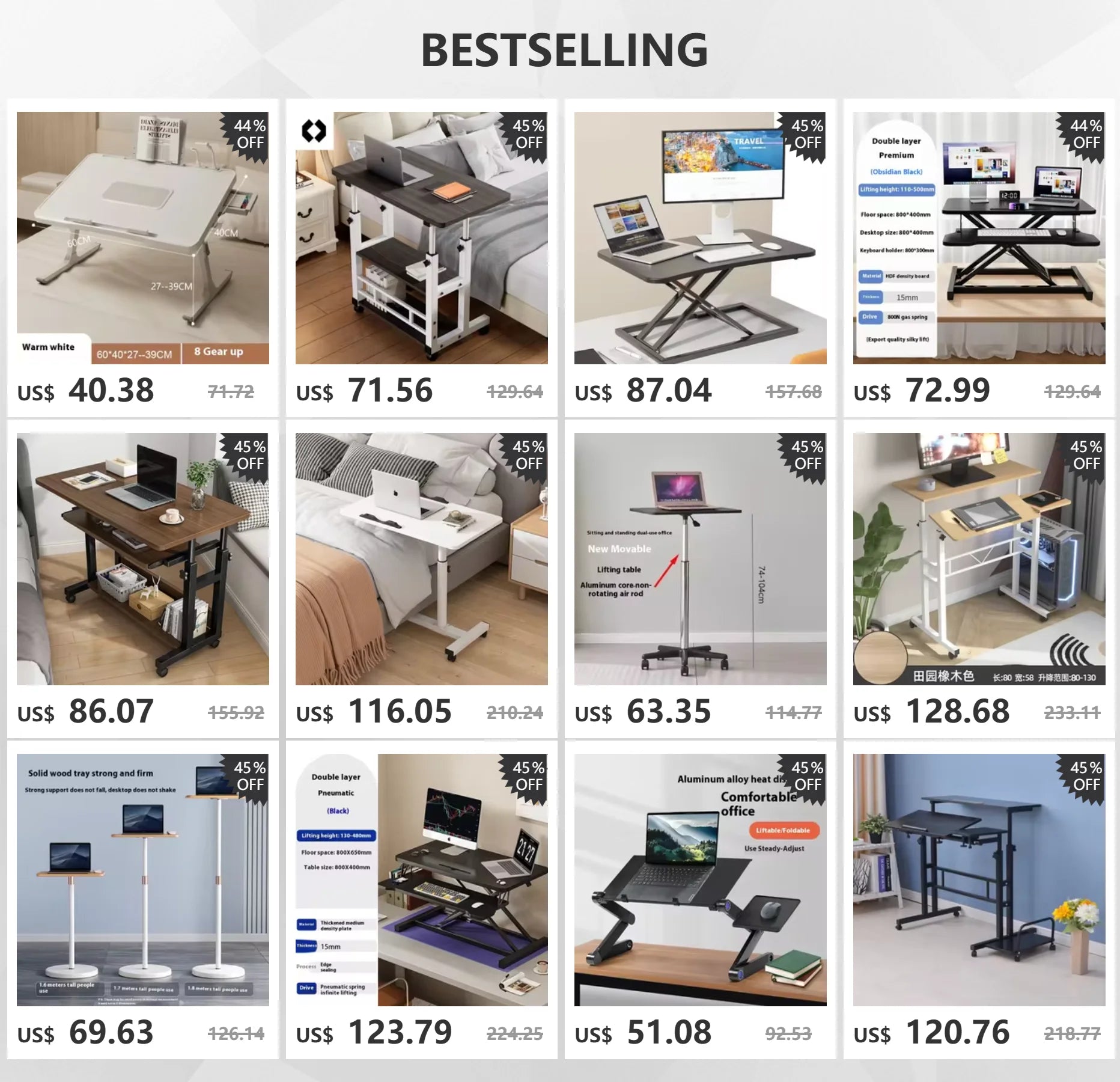 Table de Chevet & Bureau Organisateur Multifonction – Gaming Étude Lecture Moderne