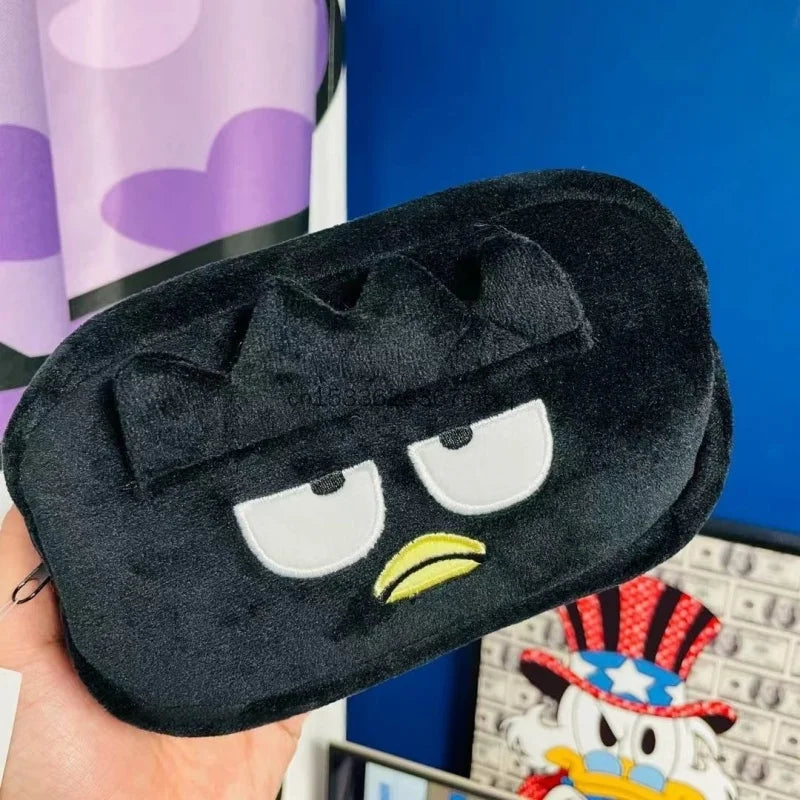 Trousse Peluche Kawaii Sanrio – Kuromi My Melody Cinnamoroll Pochette Maquillage Crayon Cadeau Fille