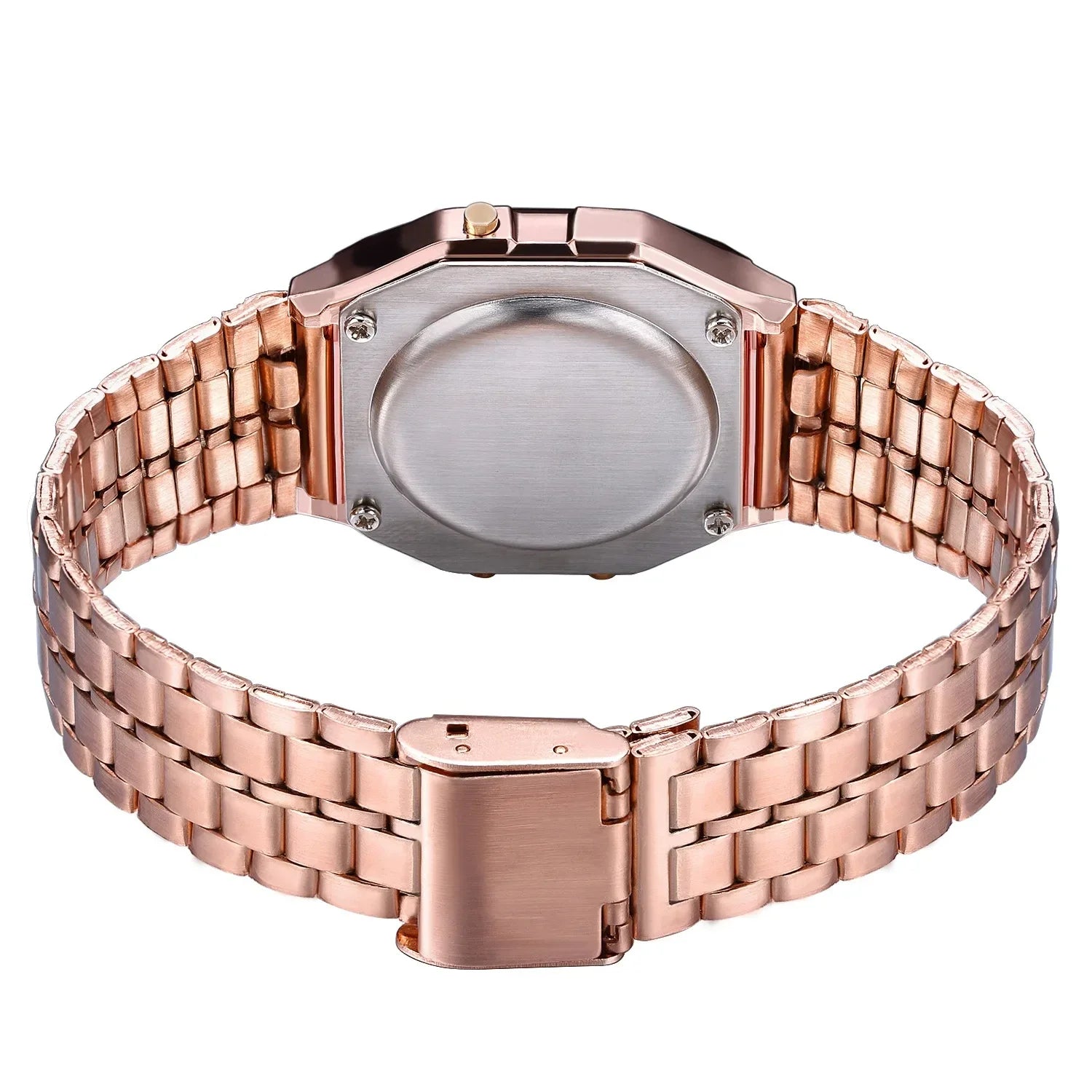 Montre Unisexe Digital LED Or Sport 2025 – Bracelet Électronique Étanche Homme Femme